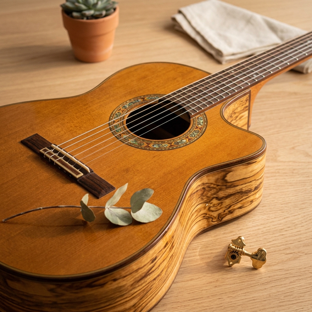Guitarra Electroacústica Olivo