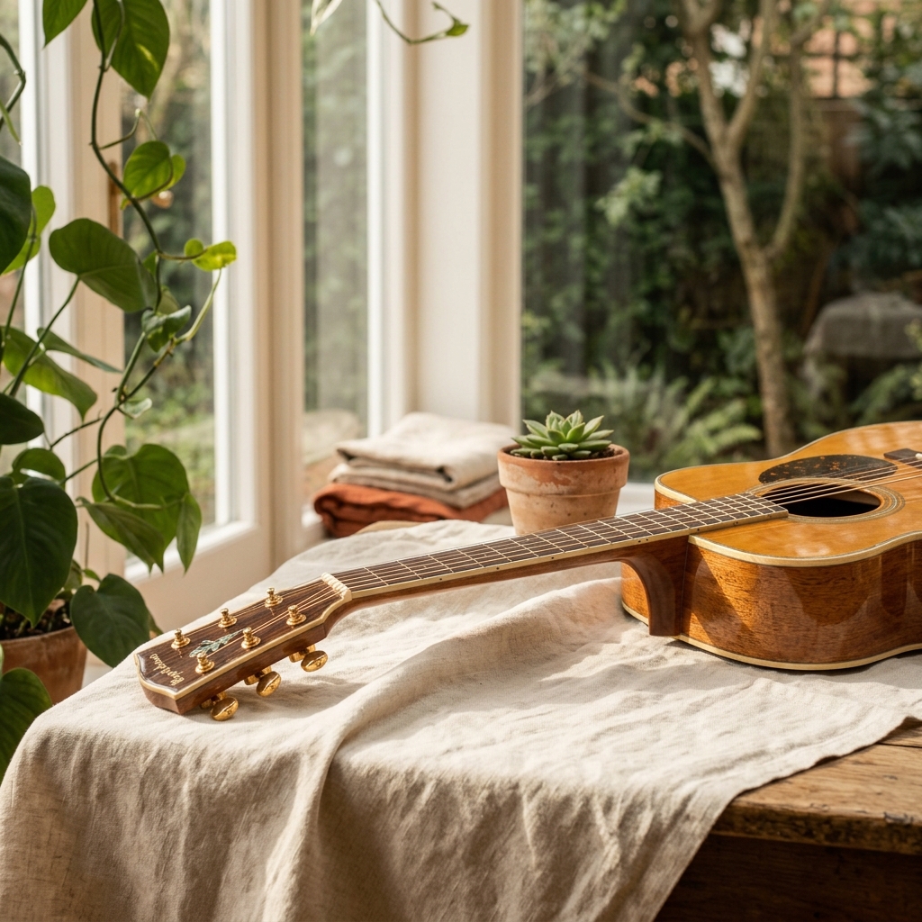 Guitarra Roble